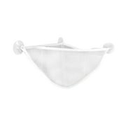 shamjina Bathtub Toy Holder Basket Bathroom Hanging Mesh Basket for Kids and Toddlers White