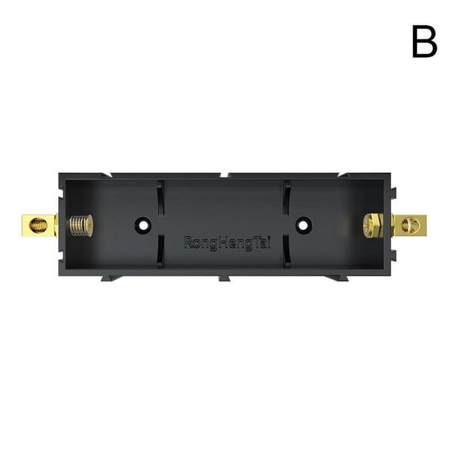 18650 Lithium Ion Battery Holder Case With Leads .New 3W1Le.