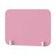 thumbnail image 1 of Mampara de escritorio, panel divisor resistente para mostrador, separador de privacidad para mostrador de caja Rosado, 1 of 8