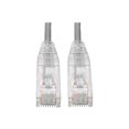 thumbnail image 2 of Eaton Tripp Lite Series Cat6 Gigabit Snagless Slim UTP Ethernet Cable (RJ45 M/M), PoE, Gray, 6-in. (15.24 cm) - Patch cable - RJ-45 (M) to RJ-45 (M) - 6 in - UTP - CAT 6 - molded, snagless, stranded - gray, 2 of 4