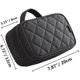 thumbnail image 3 of Black-Neceser de Maquillaje, Neceser de Cosméticos 20 * 12 * 8 cm Doble Capa con Espejo para Mujer Excelente Rendimiento ER019792WL, 3 of 5