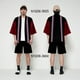 thumbnail image 1 of Demon Slayer Kimetsu Yaiba Japanse Anime Kimono Haori Yukata Cosplay Vrouwen/Mannen Zomer Casual Streetwear Rengoku Kyouju SetL Gao Jinjia LED, 1 of 2