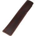 thumbnail image 2 of Estuche de cuero genuino hecho a mano para bolígrafo, funda para pluma estilográfica, funda Vintage (café), 2 of 4