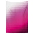 thumbnail image 3 of Ambesonne Hot Pink Tablecloth Rectangular Table Cover, Modern Mosaic, 60"x84", Dark Purple Hot Pink, 3 of 4