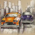 thumbnail image 2 of Impressive Canvas Oil Painting, 2 of 2