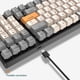 thumbnail image 5 of Teclado Compatible Con Diente 100 Teclas K6 TECHO INALÁMBRO 2.4G Intercambio en Caliente 3 Modos 2000mAh Efectos Múltiples para La Computadora Portátil Azul, 5 of 9