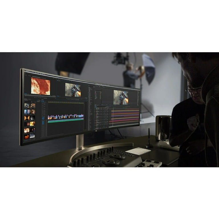 Moniteur double UltraWide™ QHD de LG - 49WQ95C-W | LG CA