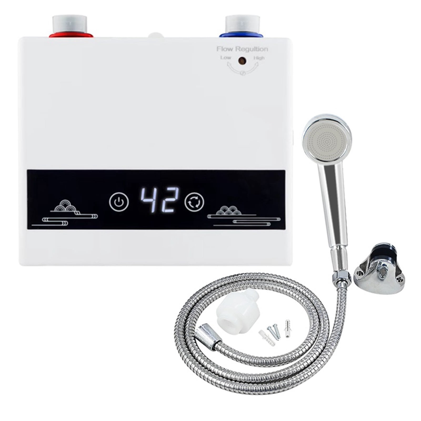 Tankless Instant Water Heater Electric Heaters For Home Kitchen For Bathroom Shower Hot Heater ,Safety Protections