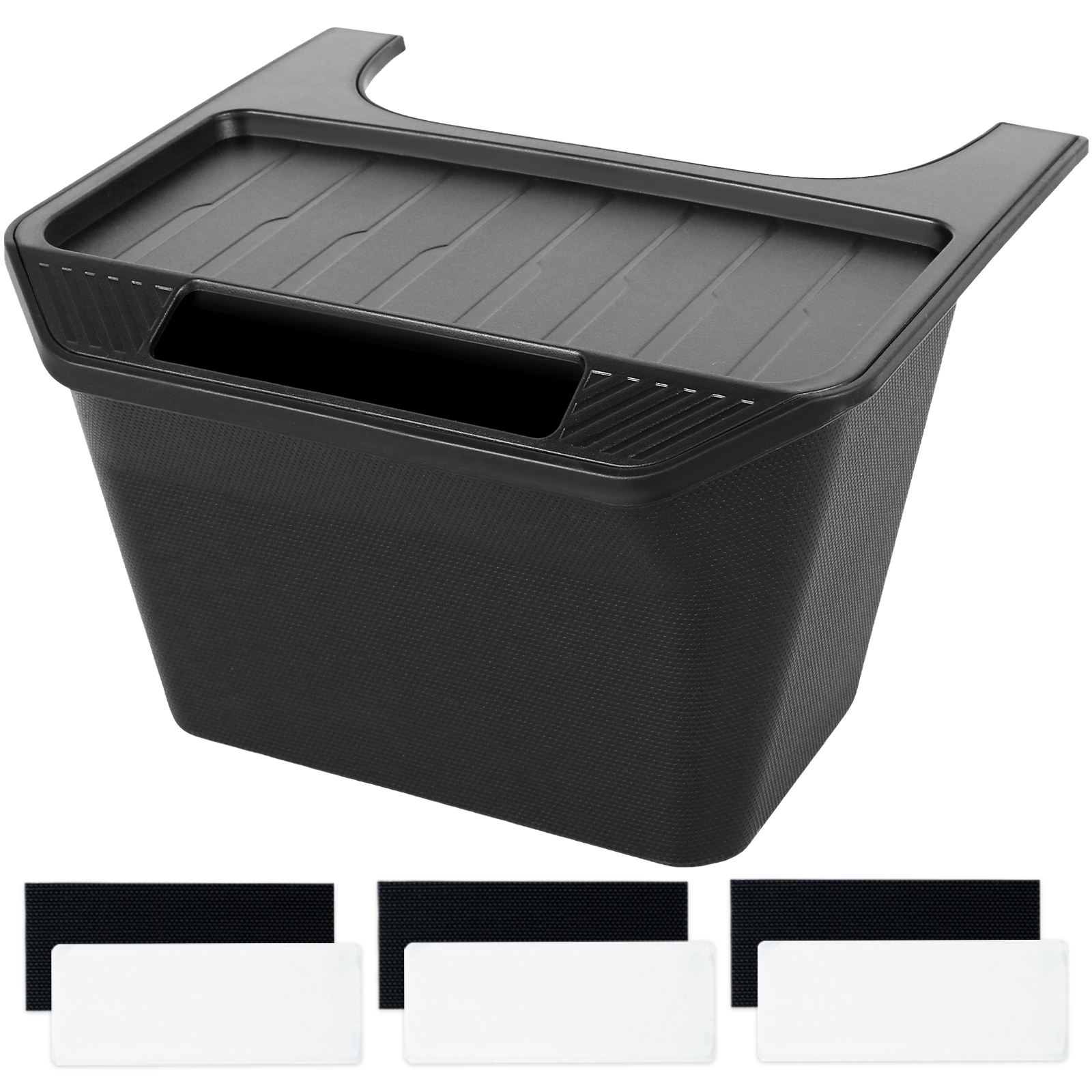 Protoiya Car Back Seat Storage Box Waterproof Auto Rear Seat Hidden