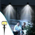 thumbnail image 1 of JGFSFC Solar Wall Light Black Plastic Outdoor Patio Garden Lighting, 1 of 7
