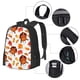 thumbnail image 2 of Balery Thanksgiving Turkey Leaves Mochila para hombre y mujer - Tela Oxford 600D resistente - Gran capacidad, resistente al agua, ideal para la escuela, viajes y senderismo, 2 of 6