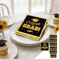 thumbnail image 1 of weibbin 2026 Graduation Season Adult Graduation Themed Party Tableware Disposable 24PCS Paper Tissue Set, 1 of 6