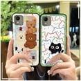thumbnail image 5 of KDY-Phone Case For Nokia C110 4G, Durable Fashion Design TPU Waterproof Anti-knock Cartoon Dirt-resistant Back Cover Full wrap Shockproof Soft case Cute Anti-dust Protective Graffiti, 5 of 9