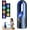 Blue, variant on 6 Speed Bladeless Rechargeable Fan with LED for Bedroom Office TravelBlue