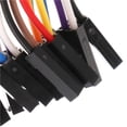 thumbnail image 2 of Eigraketly Cable multicolor a de 20cm/7,86 pulgadas, 5 uds., Cable de puente de placa de pruebas a de 40 pines, Kit de Cable de Medidores de medidas dimensionales Eigraketly TO002947-00, 2 of 6