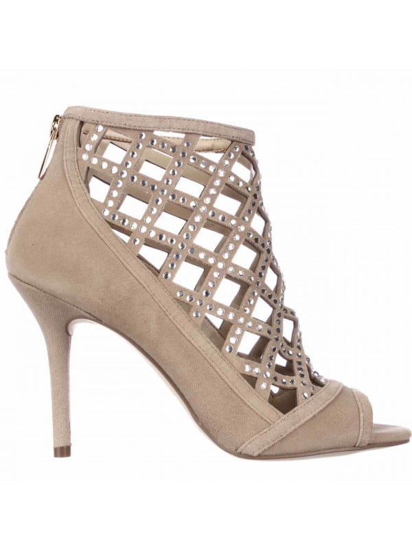 michael kors yvonne open toe bootie