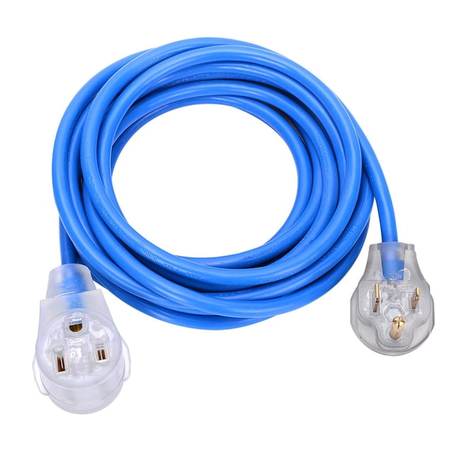 Cable de extensión Welder S7, resistente, 25 pies, 6-50, enchufe Nema R
