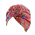 thumbnail image 1 of Qarigey Nudo Turbante Hijab Étnico Beanie Bohemia Headwrap Moda Gorras ajustables Hair Bonnet Wedding Party Tipo 1 Type3 NO3, 1 of 6
