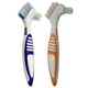 thumbnail image 2 of 2-pa Denture Cleaning Brush Set- Prum Hygiene Denture Cleaner Set For Denture Care- Top Denture Cleanser Tool W/ Multi-layered Bristles Ergonom, 2 of 5