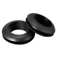 thumbnail image 1 of Unique Bargains Wire Protector Oil Resistant Rubber Grommets 14mm Mounting Dia 100Pcs Black, 1 of 1