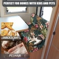 thumbnail image 5 of Uorisanigo RV Dinette Cushion Covers Washable Hawaiian Flower Leaves Camper Cushion Cover Booth Seats Easy Installation Camper Cushions Cover for RV Campers Car Bench, 5 of 7