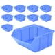 thumbnail image 5 of 10x Recipientes Apilables Colgantes Para Tiendas Pasatiempos Llave Inglesa Destornilladores Azul Sunnimix Contenedores de almacenamiento de garaje, 5 of 8