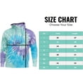 thumbnail image 6 of DARESAY Womens Tie Dye Pullover Hoodie Fleece Sweatshirts Reg and Big Mens Up to 5XL, 6 of 7