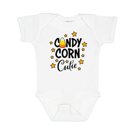 

Inktastic Candy Corn Cutie with Stars Gift Baby Girl Bodysuit