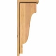 thumbnail image 3 of 7 1/2"W x 10"D x 26"H Newport Smooth Corbel w/Backplate, Western Red Cedar, 3 of 9