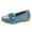 Light Blue, variant on ZTTD Slip On Women Comfort Walking Flat Loafers Casual Shoes Driving Loafers Walking Shoes for Women