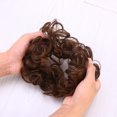 thumbnail image 4 of unbranded Scrunchie Hair Piece De Térmica Marrón Para Realizar Recogidos Y Moños Con Volumen, 4 of 8