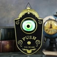 thumbnail image 6 of Halloween Decoration, Halloween Doorbell, Haunted Doorbell Animated Eyeball Halloween Decor with Spooky Sounds, Haunted House Halloween Prop Decoration, 4.3x7.1", 6 of 9