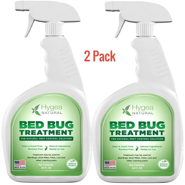Lice Treatment Spray & Bed Bug, Dust Mite Treatment All Natural Fast