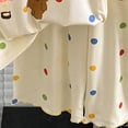 thumbnail image 6 of WUANDIXFA Toddler Pajamas 1-10 Years Cotton Cute Summer Fall Short Sleeve Shirts Pant Casual Outfit Baby Girl Pajamas,Red,4-5 Years, 6 of 7