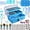 Blue, variant on CSHPO 236pcs Cake Decorating Tools Supplies Kit: Baking Accessories with Storage Case - Piping Bags and Icing Tips Set - Cupcake Cookie Frosting Fondant Bakery Set for Cookie Fondant