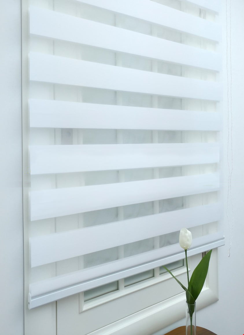 Plastic PVC Side Rails for Klemmfix-Roller Blind Window Door Blind for gluing 