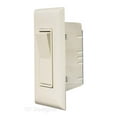 thumbnail image 3 of RV Designer Interrupteur Multi-Usage S843 125 Volts AC; Auto-Contenu; Tactile; Bascule; Ivoire; avec Plaque de Couverture; Simple, 3 of 4