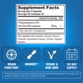 thumbnail image 4 of Phosphatidyl Serine Nootropic Brain Support Supplement - Advanced Anti Aging Brain Supplement for Memory and Focus with Phosphatidylserine 300mg - EVL Vegan Non-GMO Brain Health Supplement for Adults, 4 of 7