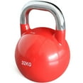 thumbnail image 1 of PRISP Competition Kettlebells 8-32kg - Pro Grade Steel Weights for Home Gym, Weightlifting, Fitness and Exercise, 1 of 9