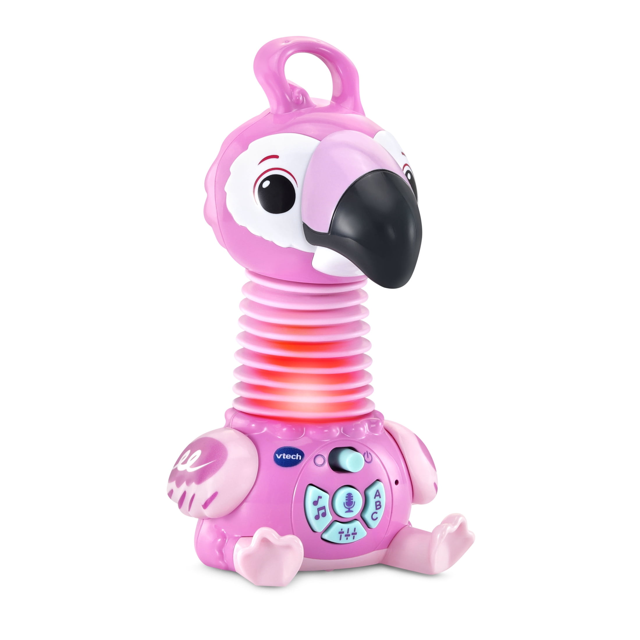 VTech Stretch & Play Letters Flamingo Musical Learning Toy for Toddlers - Electronic Pet