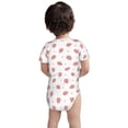 thumbnail image 6 of Rocae Hand Drawn Strawberry for Baby Climbing Clothes Soft Baby Romper for Active Infants Comfortable and Breathable Crawling Jumpsuit Unisex Baby Outfit 9M, 6 of 8