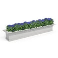 thumbnail image 1 of Pemberly Row 6ft Weatherproof Traditional Vinyl Window Box in White, 1 of 8