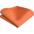 thumbnail image 3 of LAICAIW Mens Solid Color Double Fold Pre-tied Bow Tie and Pocket Square Set, 3 of 7