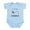 Sky Blue, variant on CafePress - L Is For Lemur Body Suit - Baby Light Bodysuit, Size Newborn - 24 Months