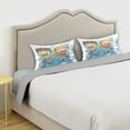 thumbnail image 5 of Children by Bike Queen Size Pillowcase Silky Smooth Finish Anti Wrinkle Design Easy Envelope Closure 20x30in, 5 of 9