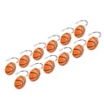 thumbnail image 1 of 12 Pcs Home Decorative Basketball Curtain Hook for Bedroom Living Room, 1 of 8