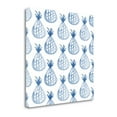 thumbnail image 2 of Tangletown Fine Art 'Indigo Pineapples' Graphic Art Print on Wrapped Canvas, 2 of 2