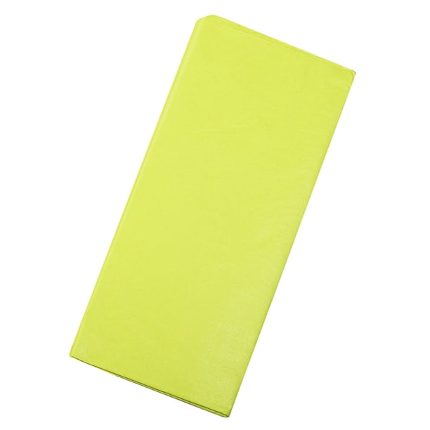 Papel de seda Unique Bargains Envoltura regalo Verde Fruta 20 x 26 10 Hojas