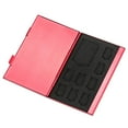 thumbnail image 5 of 12 in 1 Aluminum Storage Box Bag Memory Card Case Holder Wallet Large Capacity For 4 * SD SD SDHC SDXC MMC 8 * TF, 5 of 5