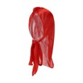 thumbnail image 1 of Gorra de ciclismo Unique Bargains, absorción de sudor y humedad, transpirable, protección del cuello, forro de casco, tela de seda imitación, roja, 28x100cm, 1 Pc, 1 of 6